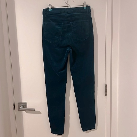 Ann Taylor Deep Teal Blue Brushed Cords - Picture 3 of 6